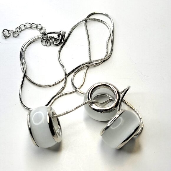 Barrel Pendant Necklace - Picture 2 of 6